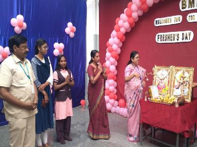 XI STD OPENING PUJA