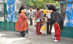 WELCOME DAY FOR KINDER GARTEN KIDS