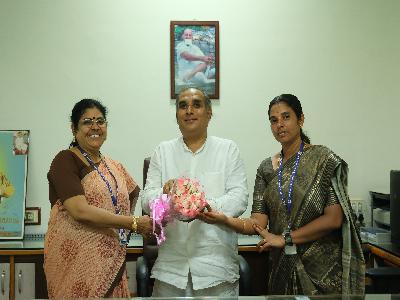 Welcome and Congratulations to Secretary Sri K.Rajesh Kumar Jain 