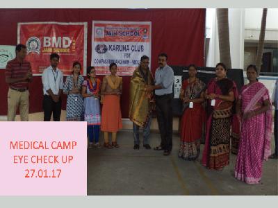 MEDICAL CAMP - EYE CHECKUP
